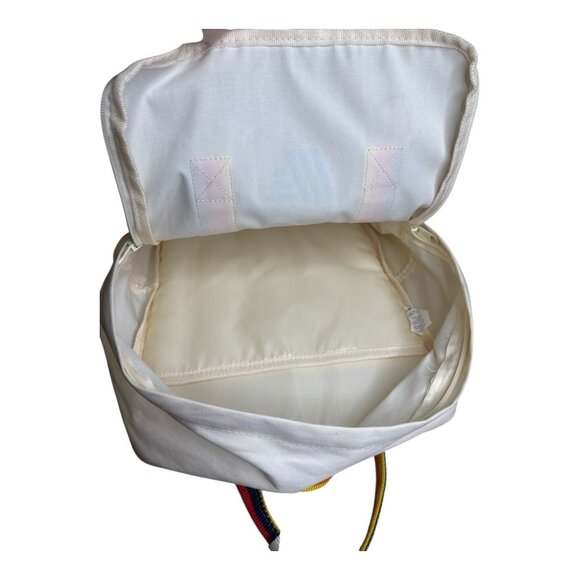 Aldi Gear Backpack 2023 with Laptop Padded Pocket Vintage Retro Red Orange Blue - Picture 12 of 13